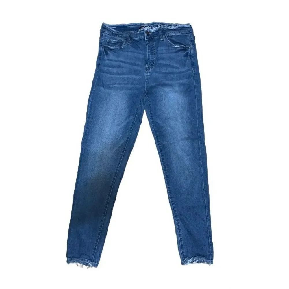Fashion Nova Raw Hem Skinny Jeans